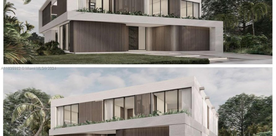 House in Miami, Florida 6 bedrooms, 476.68 sq.m. № 1942335