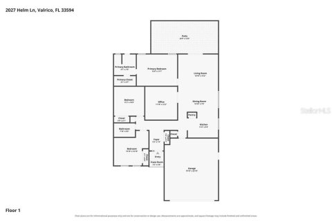 House in Valrico, Florida 3 bedrooms, 118.91 sq.m. № 2216402 - photo 2