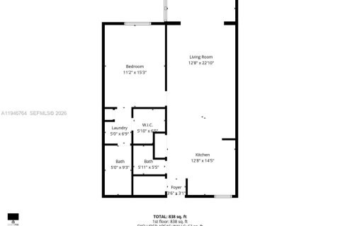 Condominio en venta en Pembroke Pines, Florida, 1 dormitorio, 74.32 m2 № 2152920 - foto 21