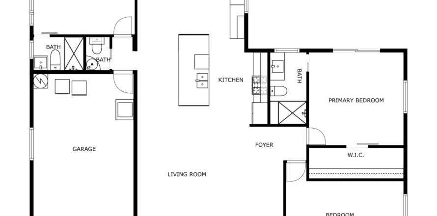 House in Boynton Beach, Florida 3 bedrooms, 138.98 sq.m. № 1186899