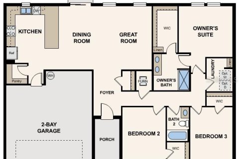 House in Avon Park, Florida 3 bedrooms, 154.96 sq.m. № 1909682 - photo 2