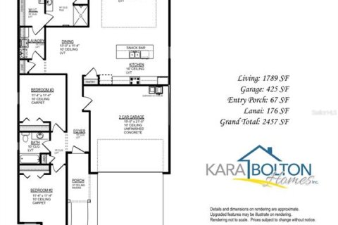 House in Newberry, Florida 3 bedrooms, 166.2 sq.m. № 1847393 - photo 2