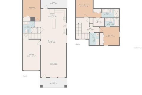 Casa en venta en Tampa, Florida, 3 dormitorios, 154.59 m2 № 1783255 - foto 20