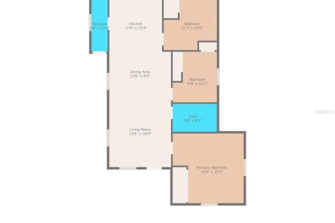 Casa en venta en Tampa, Florida, 3 dormitorios, 102.75 m2 № 1914834 - foto 23
