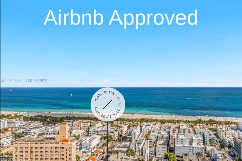 Студия в кондо в Майами-Бич, Флорида № 2001819