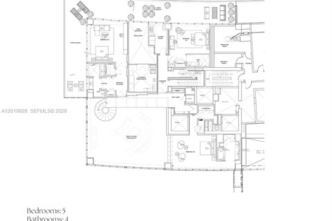 Condominio en venta en Miami Beach, Florida, 5 dormitorios, 840.67 m2 № 2256751 - foto 17