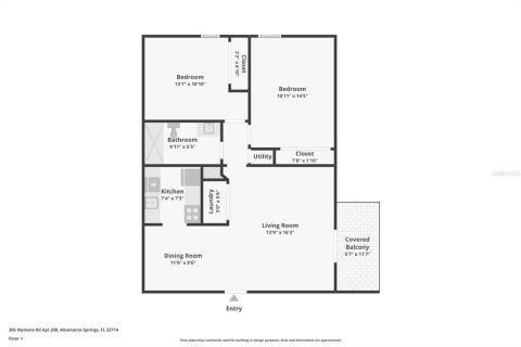 Copropriété à vendre à Altamonte Springs, Floride: 2 chambres, 76.92 m2 № 2219352 - photo 3