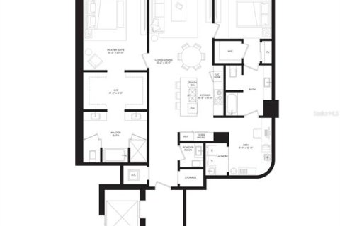 Copropriété à vendre à Tampa, Floride: 2 chambres, 182.09 m2 № 2102851 - photo 3