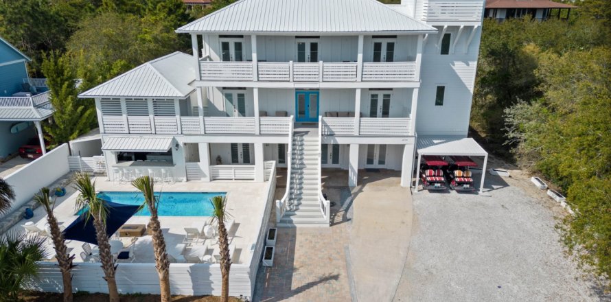 House in Santa Rosa Beach, Florida 10 bedrooms, 566.52 sq.m. № 559771