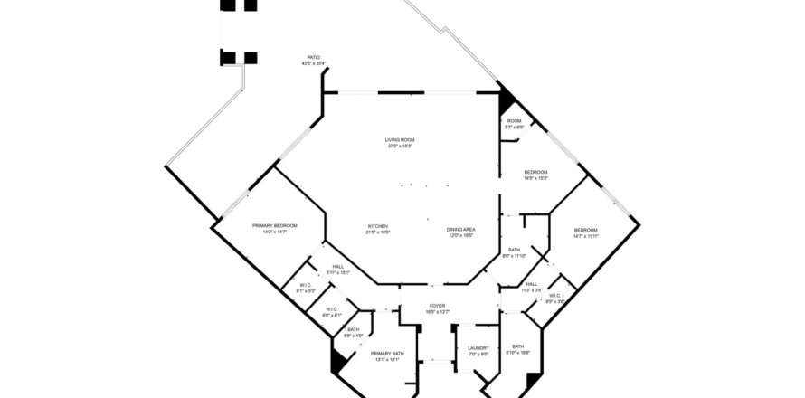 Condominio en Palm Beach Gardens, Florida, 3 dormitorios № 1177171
