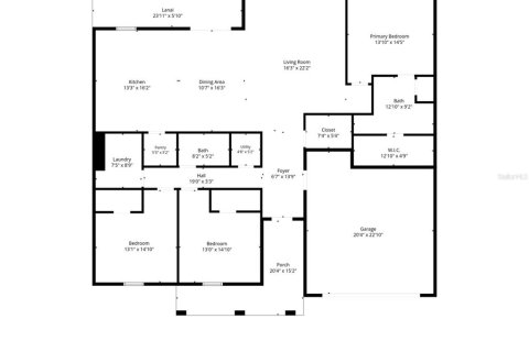 Villa ou maison à vendre à Dade City, Floride: 3 chambres, 189.89 m2 № 2416523 - photo 12