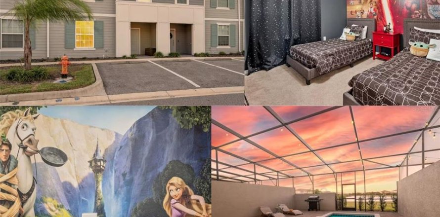 Townhouse in Davenport, Florida 5 bedrooms, 211.91 sq.m. № 1744560