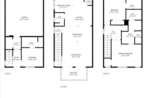 Townhouse in Jupiter, Florida 3 bedrooms, 163.51 sq.m. № 2190260 - photo 7