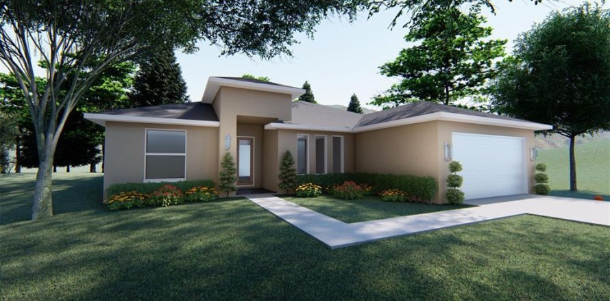House in Eustis, Florida 4 bedrooms, 207.54 sq.m. № 1754891