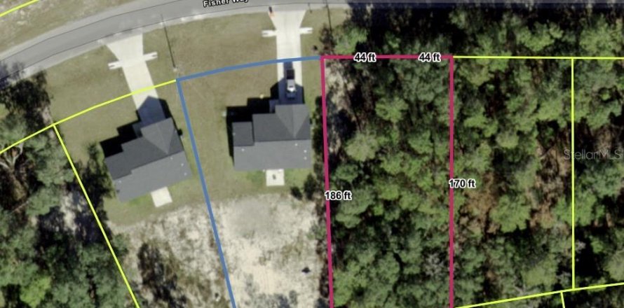 Terreno en Ocklawaha, Florida № 2159500