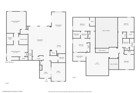 House in Clermont, Florida 5 bedrooms, 364.36 sq.m. № 1593128 - photo 2
