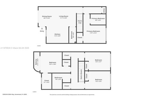 Touwnhouse à vendre à Homestead, Floride: 4 chambres, 133.22 m2 № 2186430 - photo 20