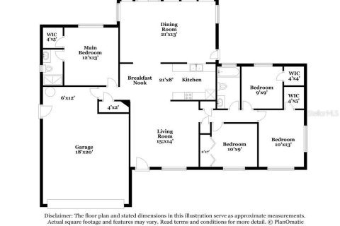 Villa ou maison à louer à Orlando, Floride: 4 chambres, 128.76 m2 № 2116468 - photo 2