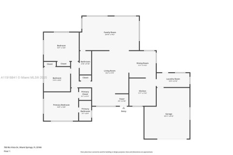 Casa en venta en Miami Springs, Florida, 3 dormitorios, 162.76 m2 № 1974601 - foto 4