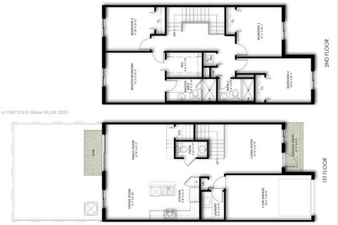 Touwnhouse à louer à Miami, Floride: 4 chambres, 177.63 m2 № 1953307 - photo 3