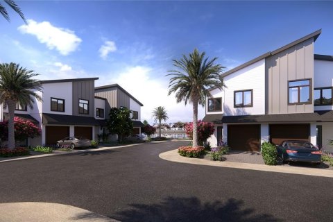 Снять в аренду таунхаус в Тампа, Флорида 9 комнат, 145.3м2, № 1743107 - фото 1