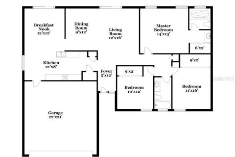 Villa ou maison à louer à Kissimmee, Floride: 3 chambres, 144.37 m2 № 2113334 - photo 2