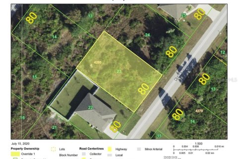 Land in Port Charlotte, Florida № 2229010