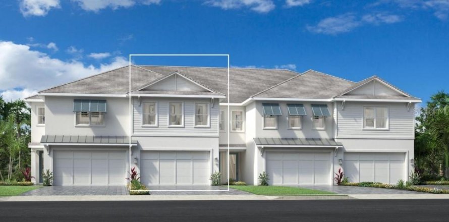 Touwnhouse à Palm Harbor, Floride 3 chambres, 207.64 m2 № 2408423