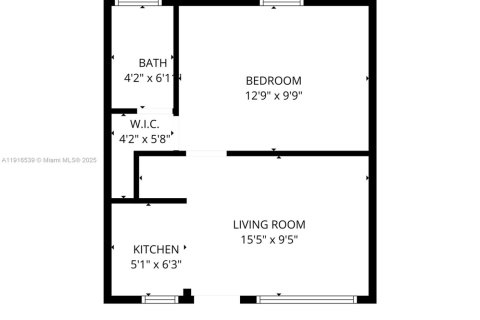 Apartment in North Miami, Florida 1 bedroom, 32.05 sq.m. № 1970930 - photo 16
