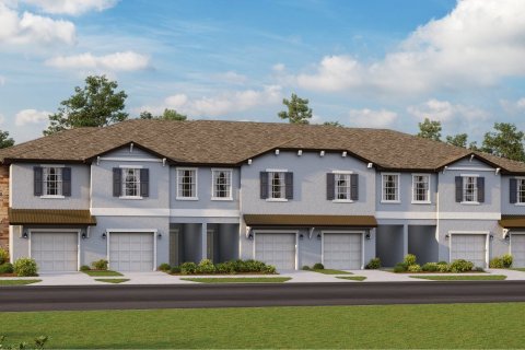 Townhouse in Townes at Veridian in Wesley Chapel, Florida 3 rooms, 155 sq.m. № 366137 - photo 1