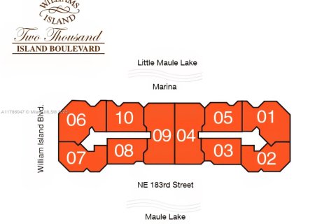 Copropriété à vendre à Aventura, Floride: 3 chambres, 237.83 m2 № 1941573 - photo 17