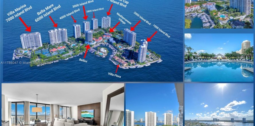 Condo à Aventura, Floride, 3 chambres № 1941573