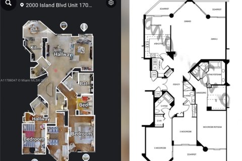 Copropriété à vendre à Aventura, Floride: 3 chambres, 237.83 m2 № 1941573 - photo 16
