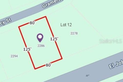 Terreno en venta en Port Charlotte, Florida № 2214438 - foto 3