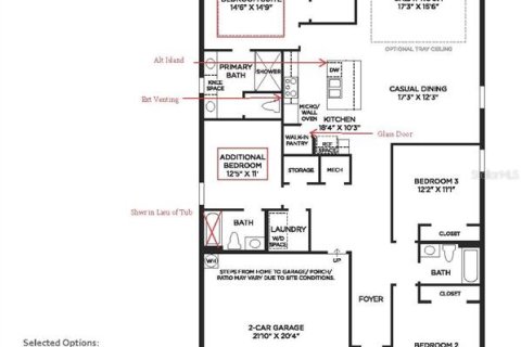 Casa en venta en Orlando, Florida, 4 dormitorios, 196.4 m2 № 1534769 - foto 2