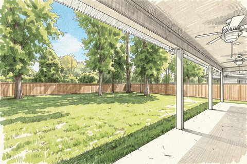 Купить виллу или дом в Ньюбери, Флорида 4 комнаты, 153.57м2, № 2115167 - фото 2