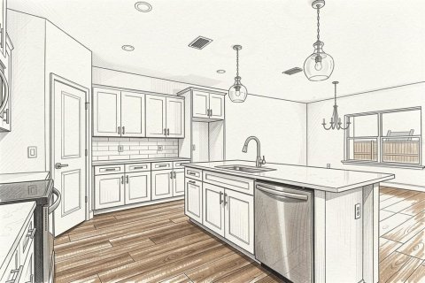 Купить виллу или дом в Ньюбери, Флорида 4 комнаты, 153.57м2, № 2115167 - фото 6