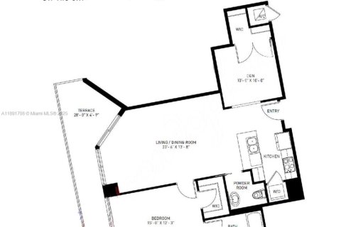 Condo in Miami, Florida, 1 bedroom  № 1943718 - photo 3