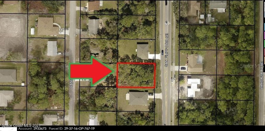 Terreno en Palm Bay, Florida № 1852460