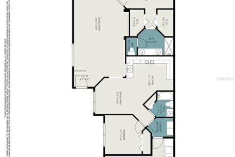 House in Wesley Chapel, Florida 2 bedrooms, 135.45 sq.m. № 1782396 - photo 22