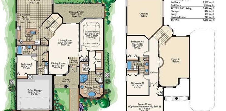 Casa en Parkland, Florida 5 dormitorios, 317.26 m2 № 1223662