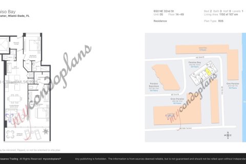 Condominio en venta en Miami, Florida, 2 dormitorios, 106.93 m2 № 1980059 - foto 23