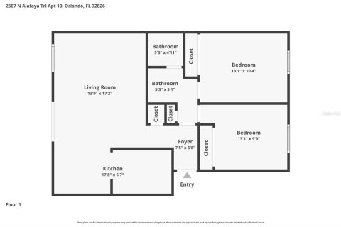 Condominio en venta en Orlando, Florida, 2 dormitorios, 78.97 m2 № 2103731 - foto 28