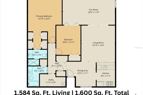 Condo in Crystal River, Florida, 2 bedrooms  № 2104592 - photo 8