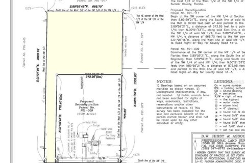 Terreno en venta en Wildwood, Florida № 1390337 - foto 20