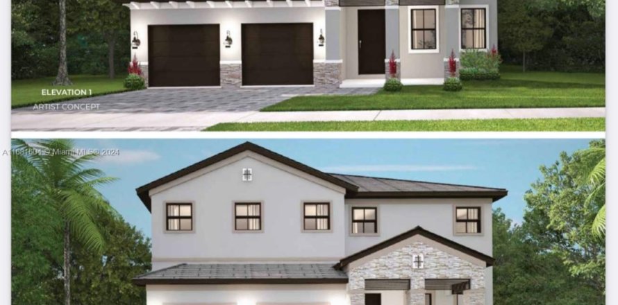 House in Homestead, Florida 5 bedrooms, 298.68 sq.m. № 1412407