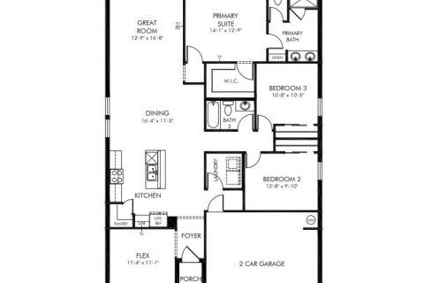 Casa en venta en Poinciana, Florida, 3 dormitorios, 157.47 m2 № 1876546 - foto 1