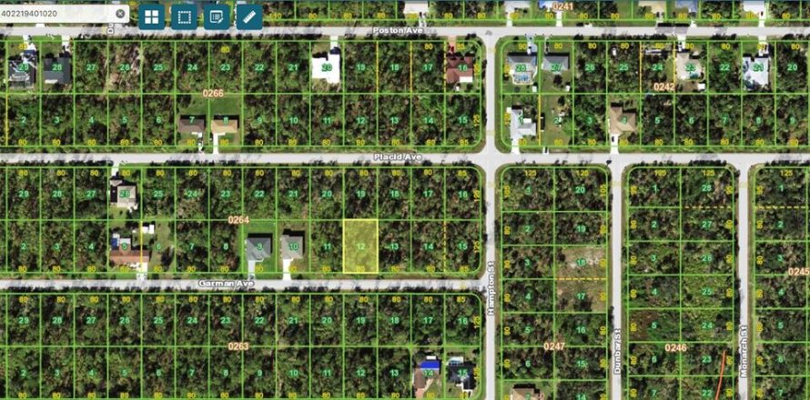 Terrain à Port Charlotte, Floride № 2239989