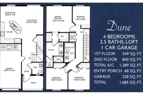 Touwnhouse à vendre à Riviera Beach, Floride: 3 chambres, 128.11 m2 № 1178610 - photo 1