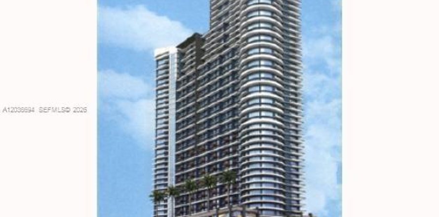 Condo à Miami, Floride, 1 chambre  № 2153733